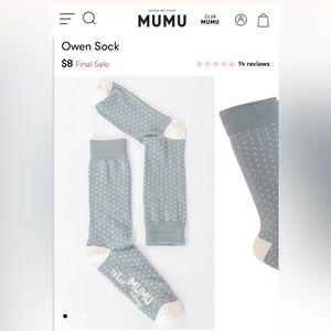 Show Me Your Mumu Owen Sock (5)